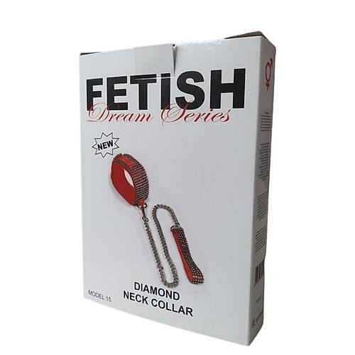 Taşlı Tasma Fantezi set Üniseks