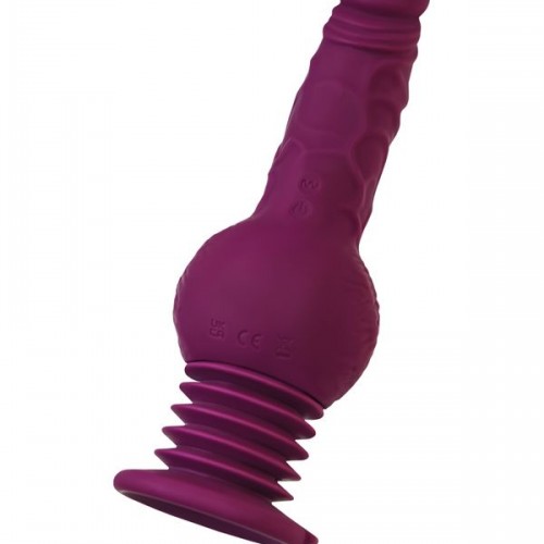 Striker Mini Seks Makinesi – Uzaktan Kumandalı, Silikon, Mor, 23,5 cm