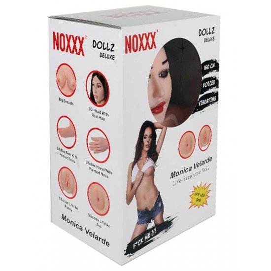 NOXXX Monica Velarde Realistik 3 İşlevli Bebek