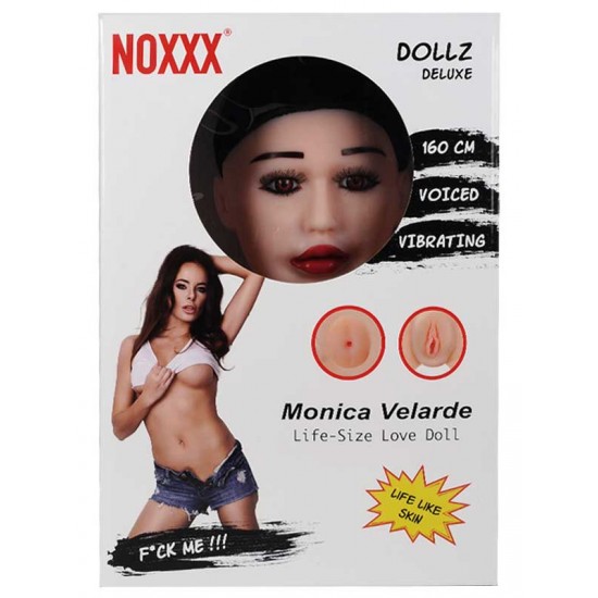 NOXXX Monica Velarde Realistik 3 İşlevli Bebek