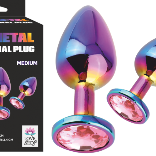 Metal Plug Renkli 