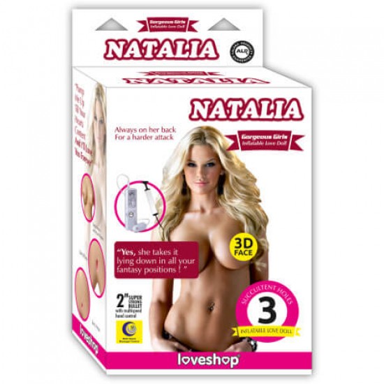 Natalia Realistik Vajinalı Şişme Manken