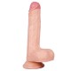 Ten Rengi Vantuzlu Dildo 19 cm
