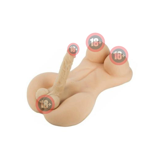 Yarım Vücut Beyaz Trans Manken