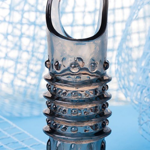 XLover by ToyFa Penis Klıfı, TPE,Siyah Şeffaf, 10,5 cm