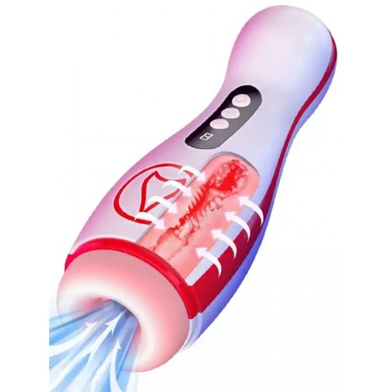 Vakumlu ve Titreşim Özellikli Şarjlı Mastürbatör