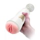 Vajinal ve Oral Titreşimli Şarjlı Sesli Vantuzlu Mastürbatör