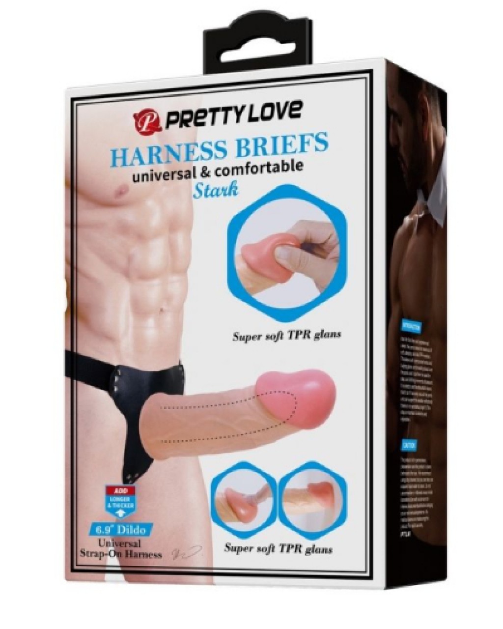 Realistik İçi Boş Protez Strapon Belden Bağlamalı