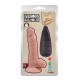 7’ Beginners Dildo Vibrator Flesh 17.5 cm