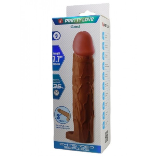 Gerd Gerçek Hissiyatlı Uzatıcı Penis Kılıfı