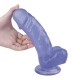 Gerçekçi Mor Dildo Penis 23 cm