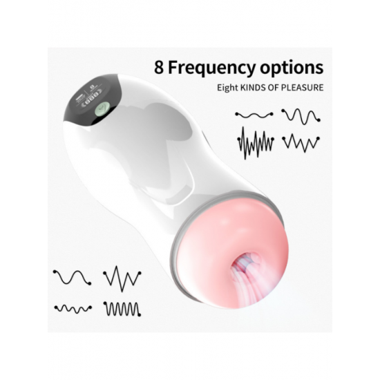 FoxShow Livman LCD ekranlı interaktif mastürbatör