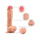 Ten Rengi Vantuzlu Dildo 23 cm