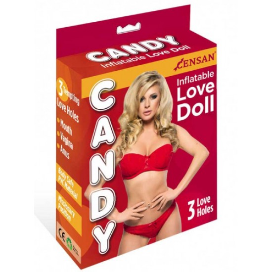  Candy Love Doll 3 İşlevli Şişme Bebek
