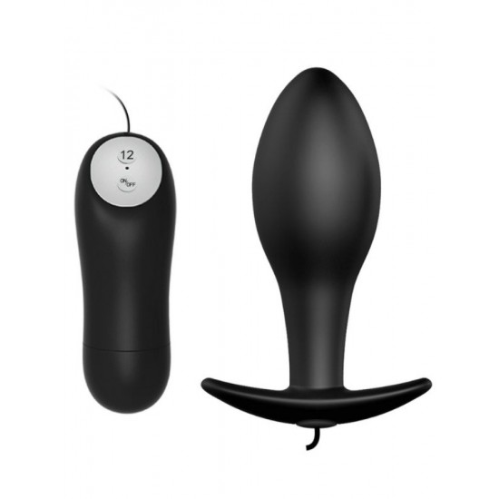 Anal 12 Fonksiyon Kumandalı Titreşimli Anal Plug Tıkaç