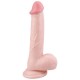 Ten Rengi Vantuzlu Dildo 24 cm