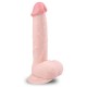 Ten Rengi Vantuzlu Dildo 24 cm