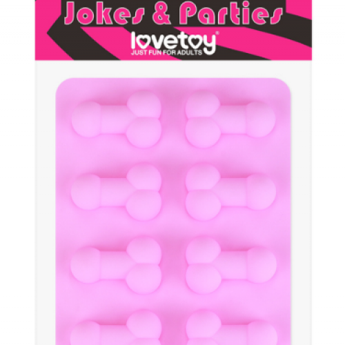 Çikolata, Jöle ve Buz İçin Penis Şeklinde Silikon Kalıp