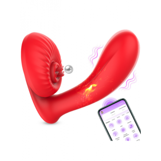 FoxShow APP Kontrollü Giyilebilir Vibratör