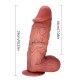  26 cm Boy Kullanılabilir Uzunluk 18 cm Penis Vibratör