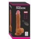 Aşağı Yukarı Hareketli Kumandalı Dildo 23,9 cm